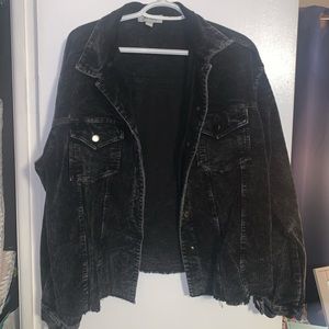 Black Corduroy Woman’s Jacket